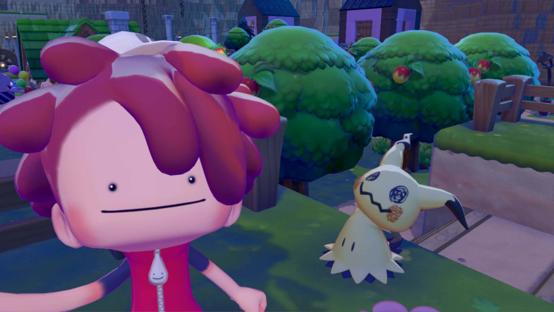 Pokemon Sleeping in the wild